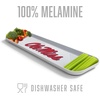 image:imageYouTheFan OfficiallyLicensed NCAA Snack Platter Platter  100 Melamine Dishwasher Safe BPA Free  16 x 5  Fan Gift for Snacks appetizers and FoodMississippi Rebels