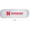 image:imageYouTheFan OfficiallyLicensed NCAA Snack Platter Platter  100 Melamine Dishwasher Safe BPA Free  16 x 5  Fan Gift for Snacks appetizers and FoodNebraska Cornhuskers
