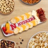 image:imageYouTheFan OfficiallyLicensed NCAA Snack Platter Platter  100 Melamine Dishwasher Safe BPA Free  16 x 5  Fan Gift for Snacks appetizers and FoodNebraska Cornhuskers