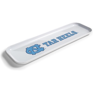 image:imageYouTheFan OfficiallyLicensed NCAA Snack Platter Platter  100 Melamine Dishwasher Safe BPA Free  16 x 5  Fan Gift for Snacks appetizers and FoodNorth Carolina Tar Heels