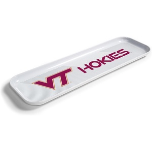 image:imageYouTheFan OfficiallyLicensed NCAA Snack Platter Platter  100 Melamine Dishwasher Safe BPA Free  16 x 5  Fan Gift for Snacks appetizers and FoodVirginia Tech Hokies