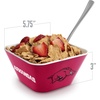 image:imageYouTheFan Officiallylicensed NCAA Small Snack Bowl  100 Melamine dishwasher safe BPA free  Fan gift for snacks appetizers and other small bitesArkansas Razorbacks