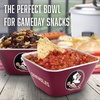 image:imageYouTheFan Officiallylicensed NCAA Small Snack Bowl  100 Melamine dishwasher safe BPA free  Fan gift for snacks appetizers and other small bitesFlorida State Seminoles