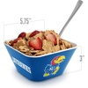 image:imageYouTheFan Officiallylicensed NCAA Small Snack Bowl  100 Melamine dishwasher safe BPA free  Fan gift for snacks appetizers and other small bitesKansas Jayhawks