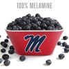 image:imageYouTheFan Officiallylicensed NCAA Small Snack Bowl  100 Melamine dishwasher safe BPA free  Fan gift for snacks appetizers and other small bitesMississippi Rebels