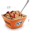 image:imageYouTheFan Officiallylicensed NCAA Small Snack Bowl  100 Melamine dishwasher safe BPA free  Fan gift for snacks appetizers and other small bitesOklahoma State Cowboys