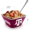 image:imageYouTheFan Officiallylicensed NCAA Small Snack Bowl  100 Melamine dishwasher safe BPA free  Fan gift for snacks appetizers and other small bitesTexas AM Aggies