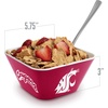 image:imageYouTheFan Officiallylicensed NCAA Small Snack Bowl  100 Melamine dishwasher safe BPA free  Fan gift for snacks appetizers and other small bitesWashington State Cougars