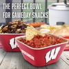 image:imageYouTheFan Officiallylicensed NCAA Small Snack Bowl  100 Melamine dishwasher safe BPA free  Fan gift for snacks appetizers and other small bitesWisconsin Badgers