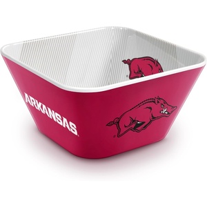 image:imageYouTheFan Officiallylicensed NCAA Small Snack Bowl  100 Melamine dishwasher safe BPA free  Fan gift for snacks appetizers and other small bitesArkansas Razorbacks