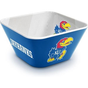 image:imageYouTheFan Officiallylicensed NCAA Small Snack Bowl  100 Melamine dishwasher safe BPA free  Fan gift for snacks appetizers and other small bitesKansas Jayhawks