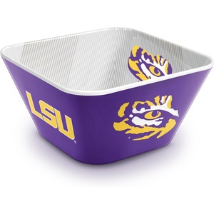 image:imageYouTheFan Officiallylicensed NCAA Small Snack Bowl  100 Melamine dishwasher safe BPA free  Fan gift for snacks appetizers and other small bitesLSU Tigers