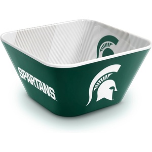 image:imageYouTheFan Officiallylicensed NCAA Small Snack Bowl  100 Melamine dishwasher safe BPA free  Fan gift for snacks appetizers and other small bitesMichigan State Spartans