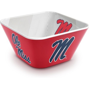 image:imageYouTheFan Officiallylicensed NCAA Small Snack Bowl  100 Melamine dishwasher safe BPA free  Fan gift for snacks appetizers and other small bitesMississippi Rebels