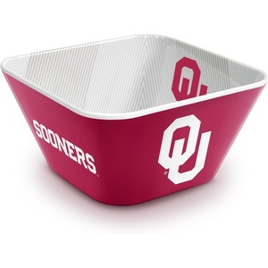 image:imageYouTheFan Officiallylicensed NCAA Small Snack Bowl  100 Melamine dishwasher safe BPA free  Fan gift for snacks appetizers and other small bitesOklahoma Sooners