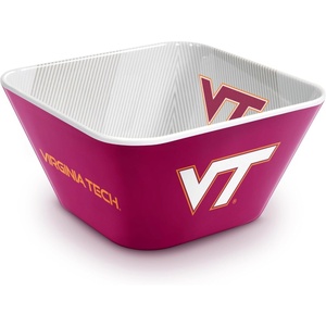 image:imageYouTheFan Officiallylicensed NCAA Small Snack Bowl  100 Melamine dishwasher safe BPA free  Fan gift for snacks appetizers and other small bitesVirginia Tech Hokies