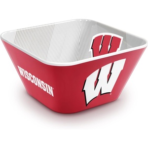 image:imageYouTheFan Officiallylicensed NCAA Small Snack Bowl  100 Melamine dishwasher safe BPA free  Fan gift for snacks appetizers and other small bitesWisconsin Badgers